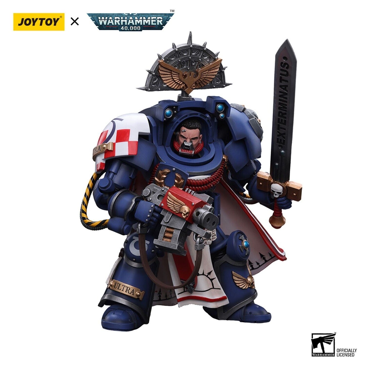 JoyToy Warhammer 40K Ultramarines Terminator Captain 1/18 (UK)