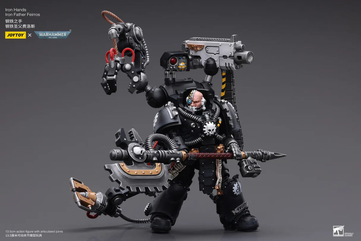 JoyToy Warhammer 40K Iron Hands Iron Father Feirros 1/18 (UK)