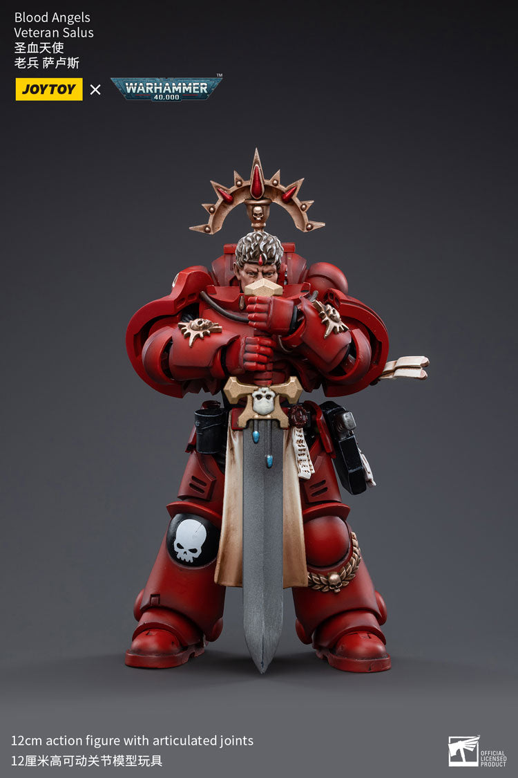 JoyToy Warhammer 40K Blood Angels Veteran Salus 1/18 (UK)