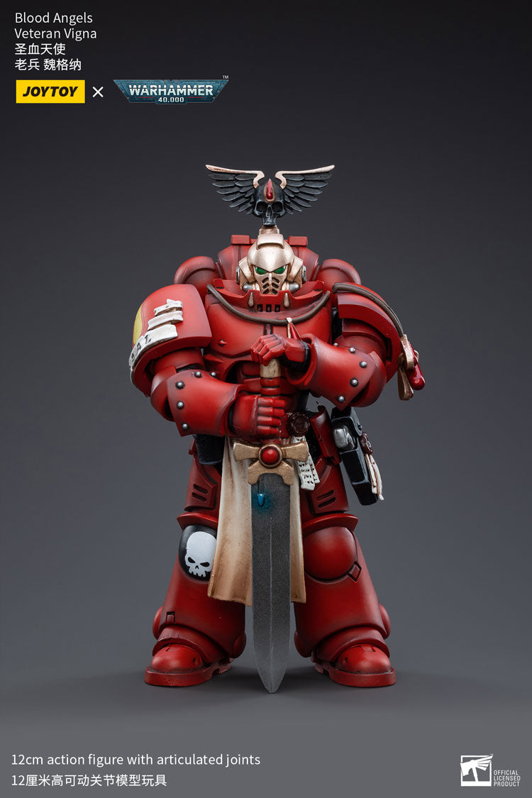 JoyToy Warhammer 40K Blood Angels Veteran Vigna 1/18 (UK)