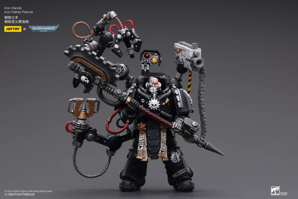 JoyToy Warhammer 40K Iron Hands Iron Father Feirros 1/18 (UK)