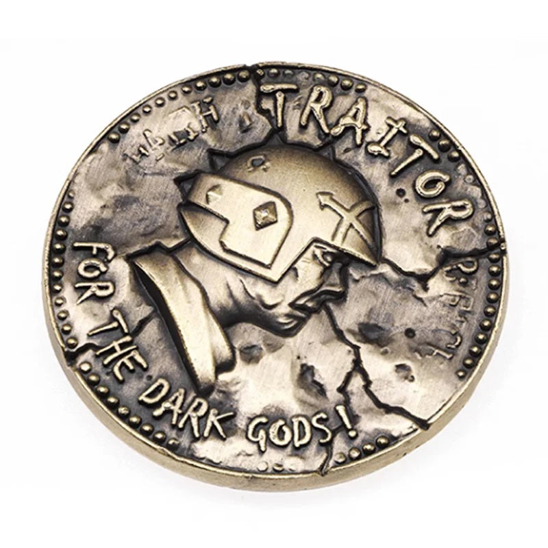 Warhammer 40K Astra Militarum Starforged Cadian Shock Troops Decision Coin