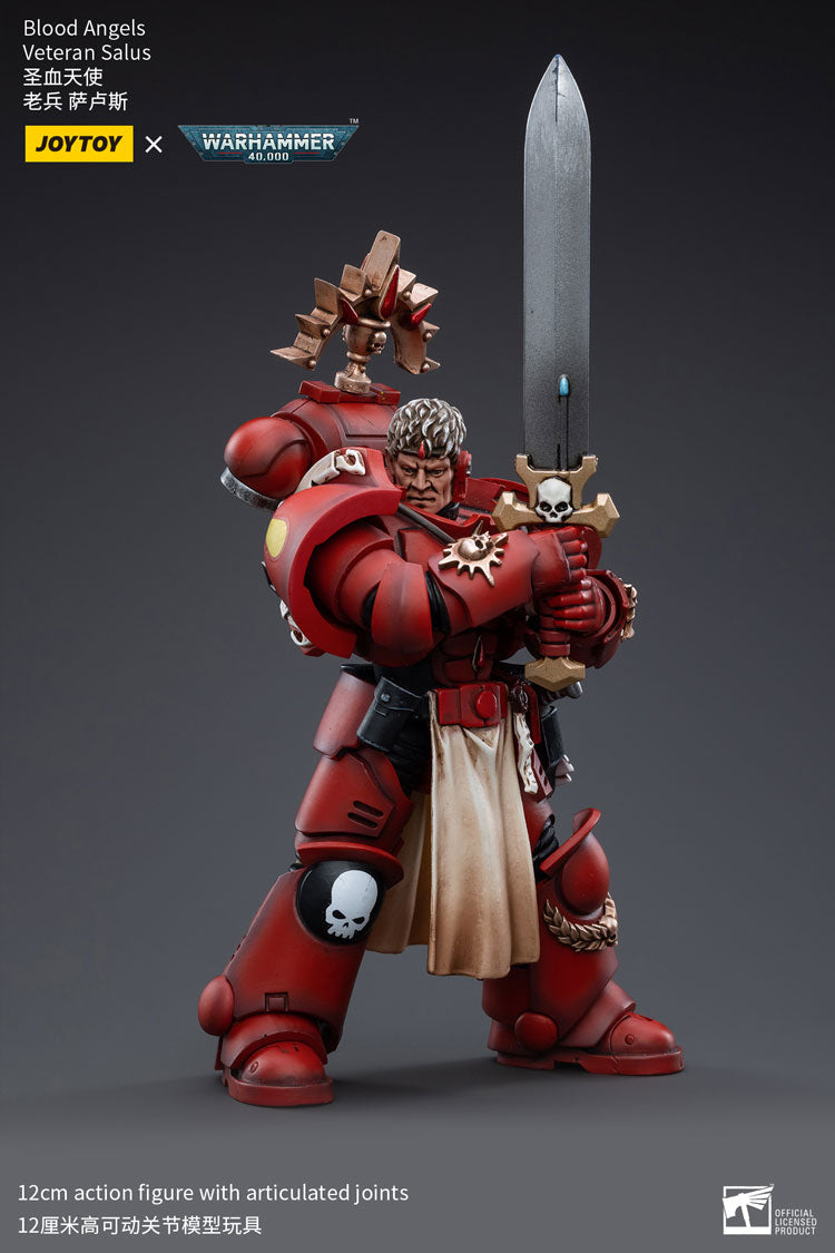 JoyToy Warhammer 40K Blood Angels Veteran Salus 1/18 (UK)