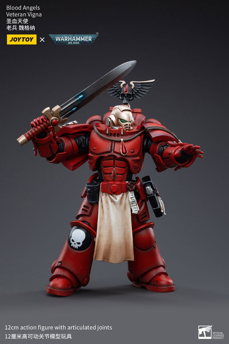 JoyToy Warhammer 40K Blood Angels Veteran Vigna 1/18 (UK)