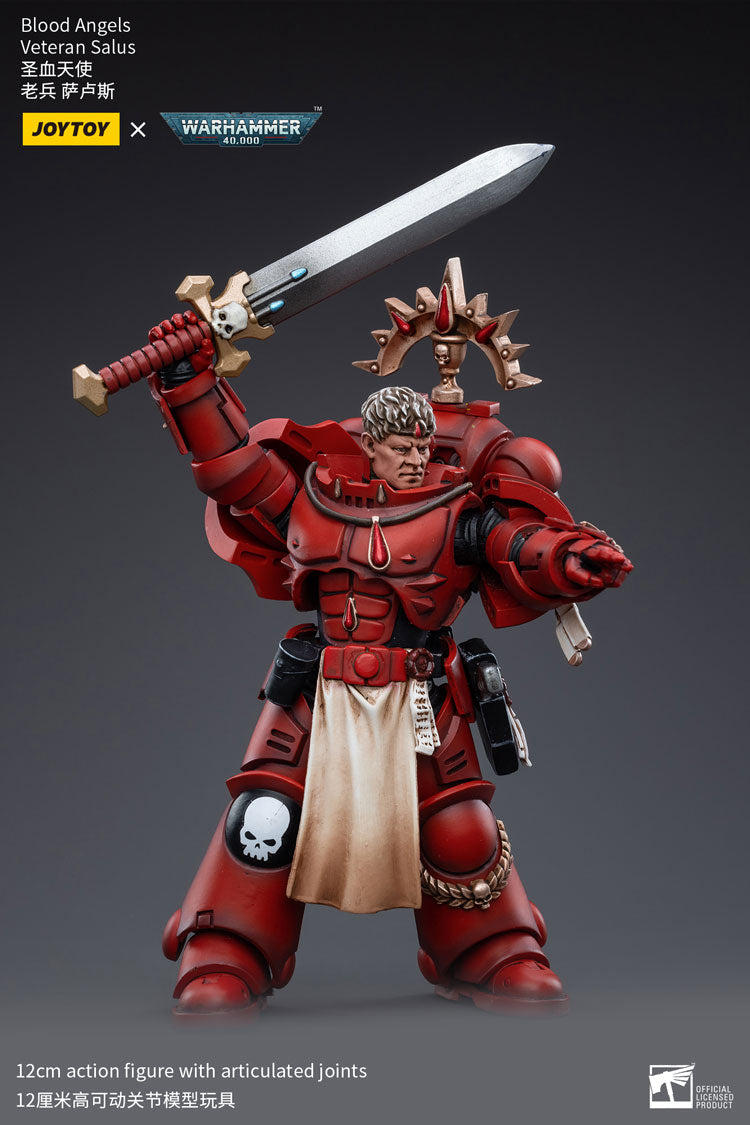 JoyToy Warhammer 40K Blood Angels Veteran Salus 1/18 (UK)