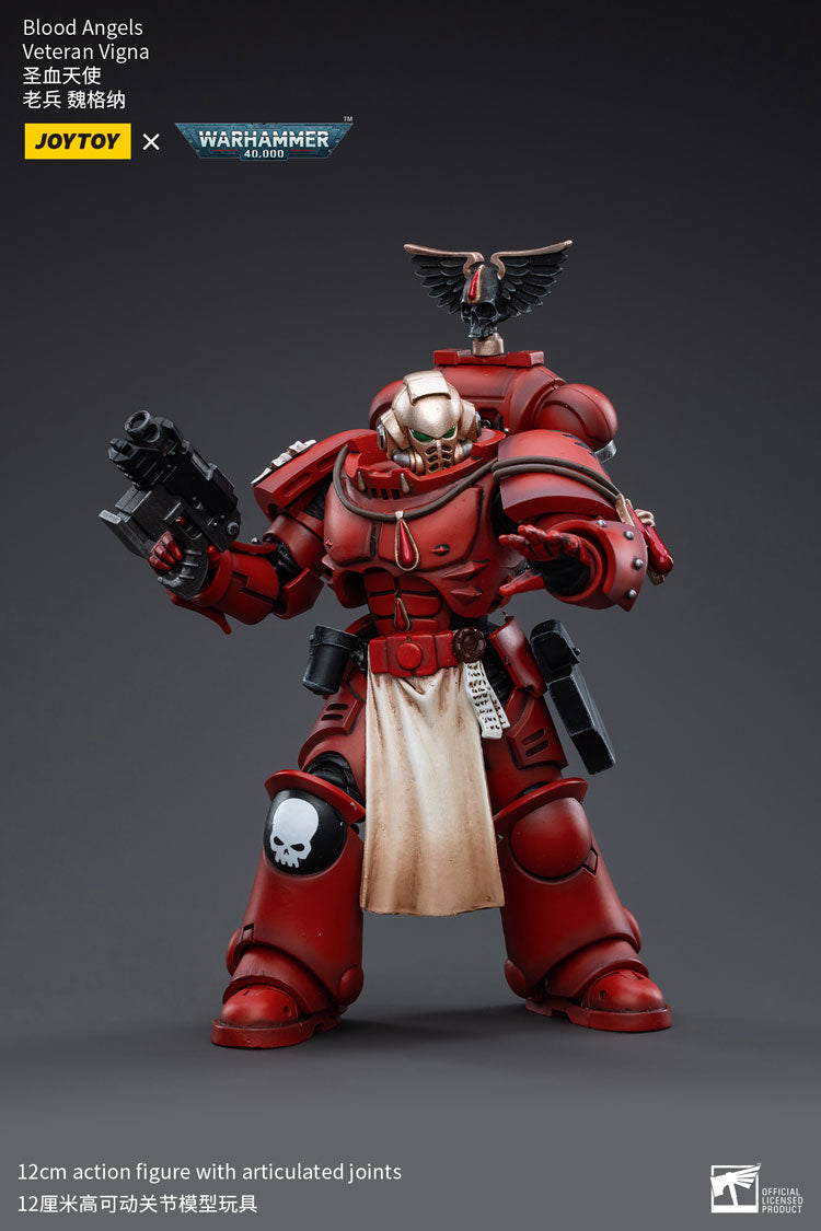 JoyToy Warhammer 40K Blood Angels Veteran Vigna 1/18 (UK)