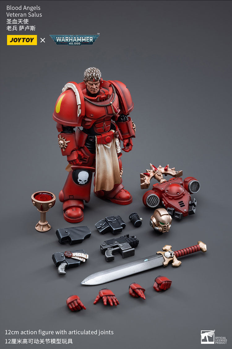 JoyToy Warhammer 40K Blood Angels Veteran Salus 1/18 (UK)