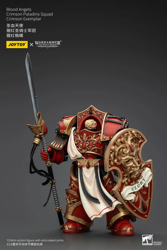 JoyToy Warhammer 40K Blood Angels Crimson Paladin Exemplar 1/18 (UK)