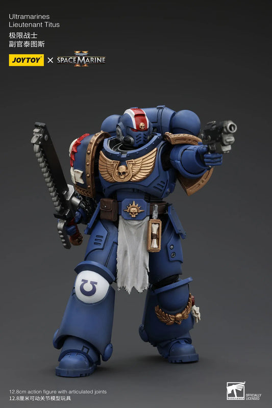 JoyToy Warhammer 40K Ultramarines Lieutenant Titus Space Marine II 1/18 (UK)