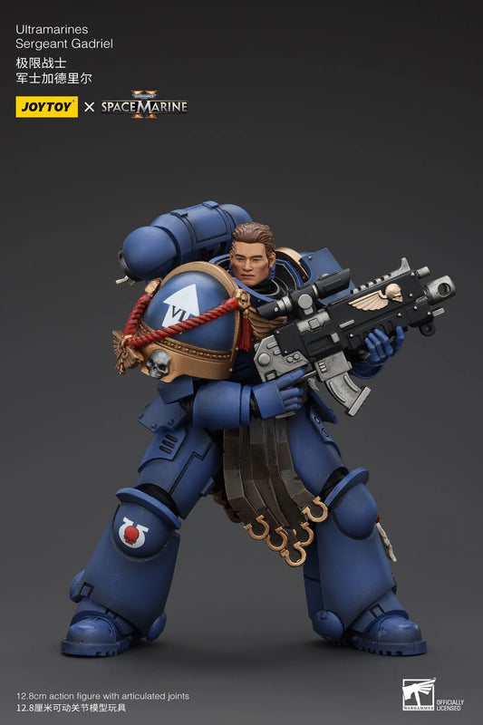 JoyToy Warhammer 40K Ultramarines Sergeant Gadriel Space Marine II 1/18 (UK)