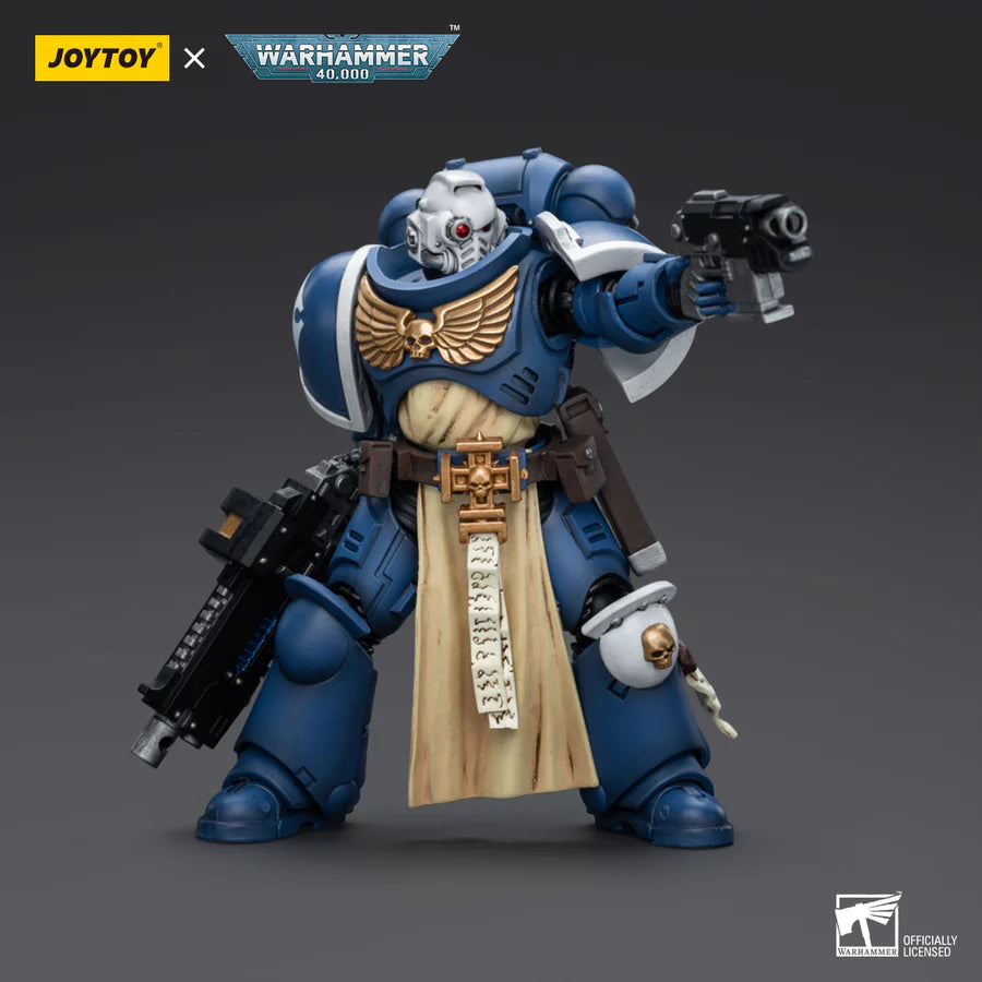 JoyToy Warhammer 40K Ultramarines Sternguard Veteran Combi Plasma 1/18 (UK)