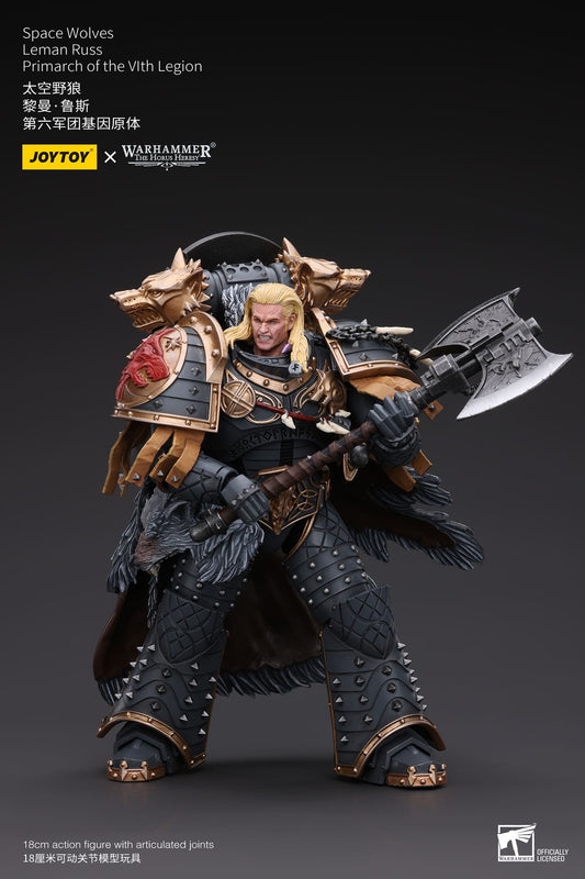 JoyToy Warhammer 40K Space Wolves Primarch Leman Russ 1/18 (UK)