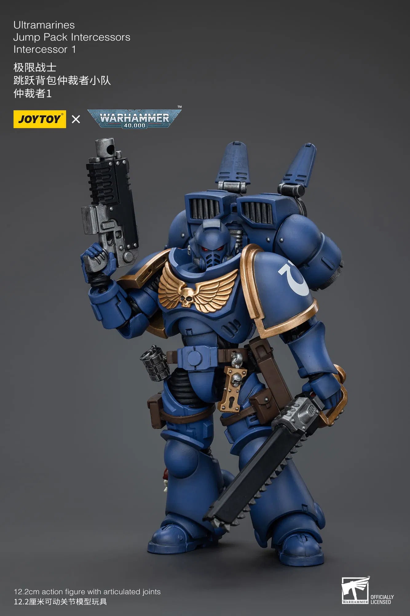 JoyToy Warhammer 40K Ultramarines Jump Pack Intercessors 1 1/18 (UK)