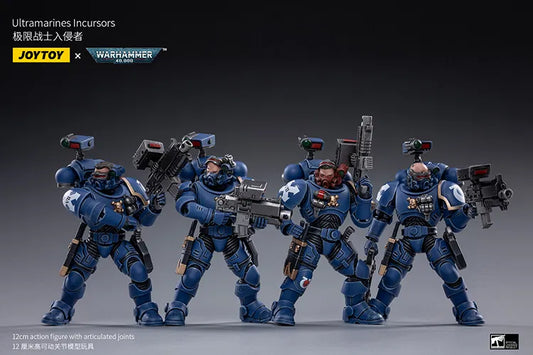 JoyToy Warhammer 40K  Ultramarines Vanguard Incursors (x4) 1/18 (UK)