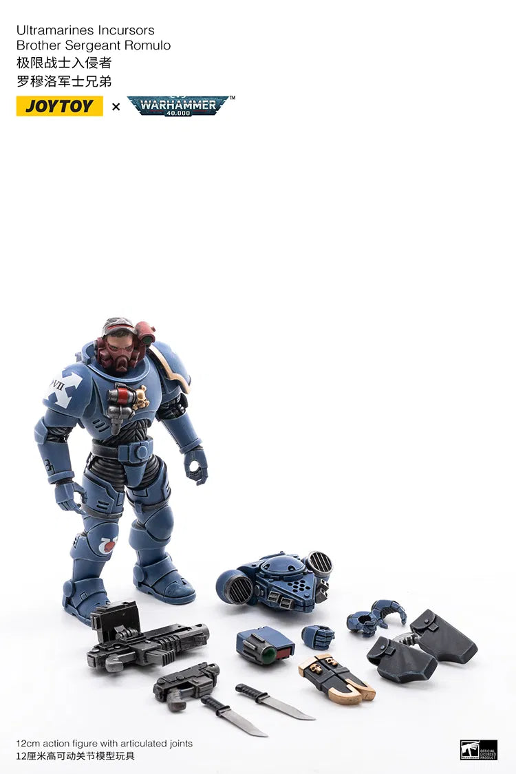JoyToy Warhammer 40K  Ultramarines Vanguard Incursors (x4) 1/18 (UK)