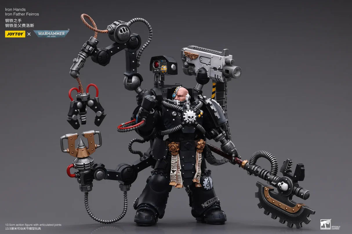 JoyToy Warhammer 40K Iron Hands Iron Father Feirros 1/18 (UK)