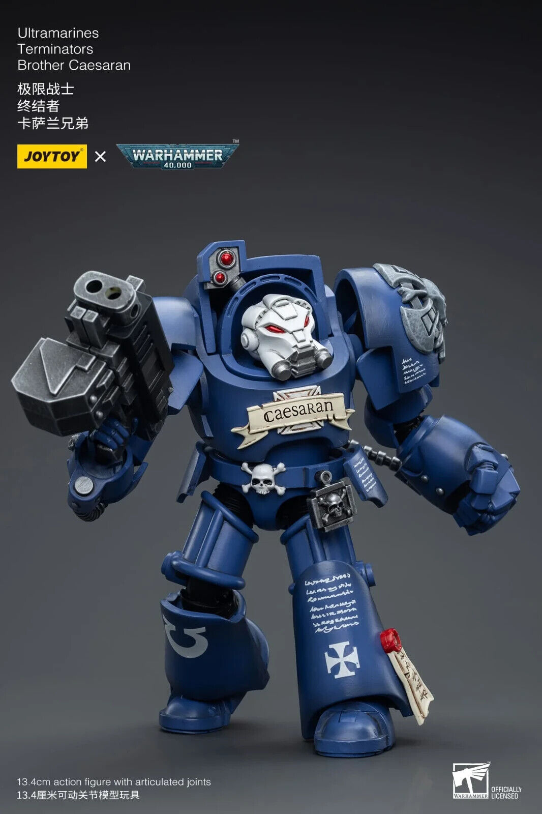 JoyToy Warhammer 40K Ultramarines Terminator Brother Caesaran 1/18 (UK)