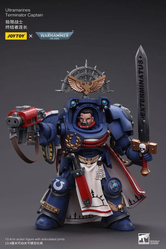 JoyToy Warhammer 40K Ultramarines Terminator Captain 1/18 (UK)