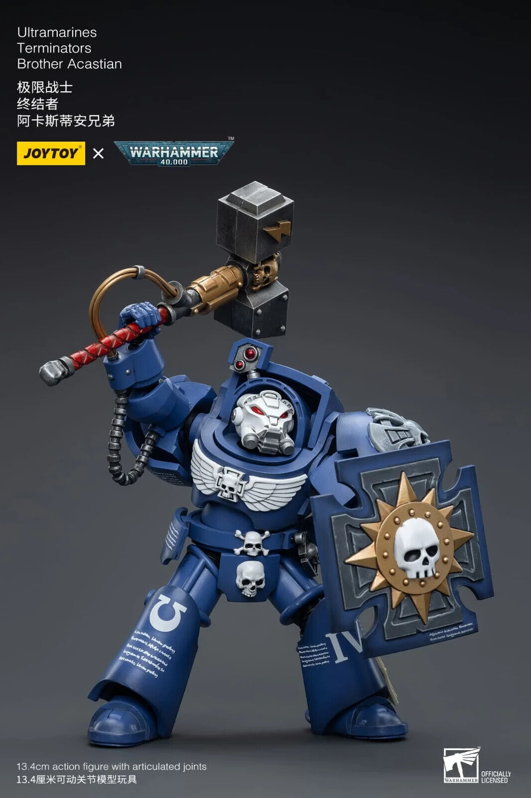 JoyToy Warhammer 40K Ultramarines Terminator Brother Acastian 1/18 (UK)