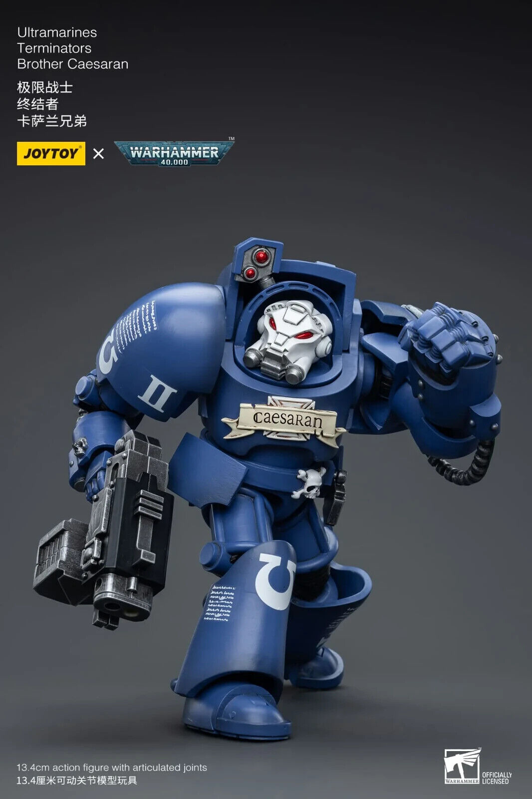 JoyToy Warhammer 40K Ultramarines Terminator Brother Caesaran 1/18 (UK)